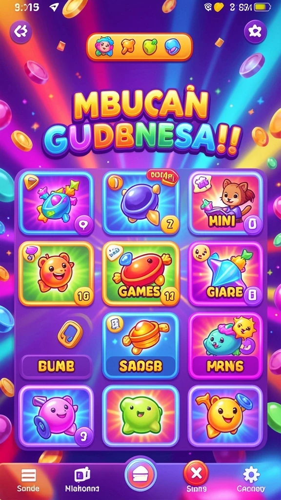 Screenshot tampilan antarmuka utama 11BOLA.