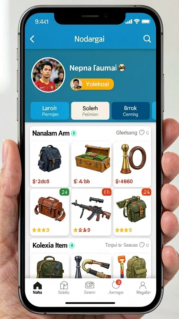 Tampilan antarmuka yang menarik dan mudah dinavigasi.