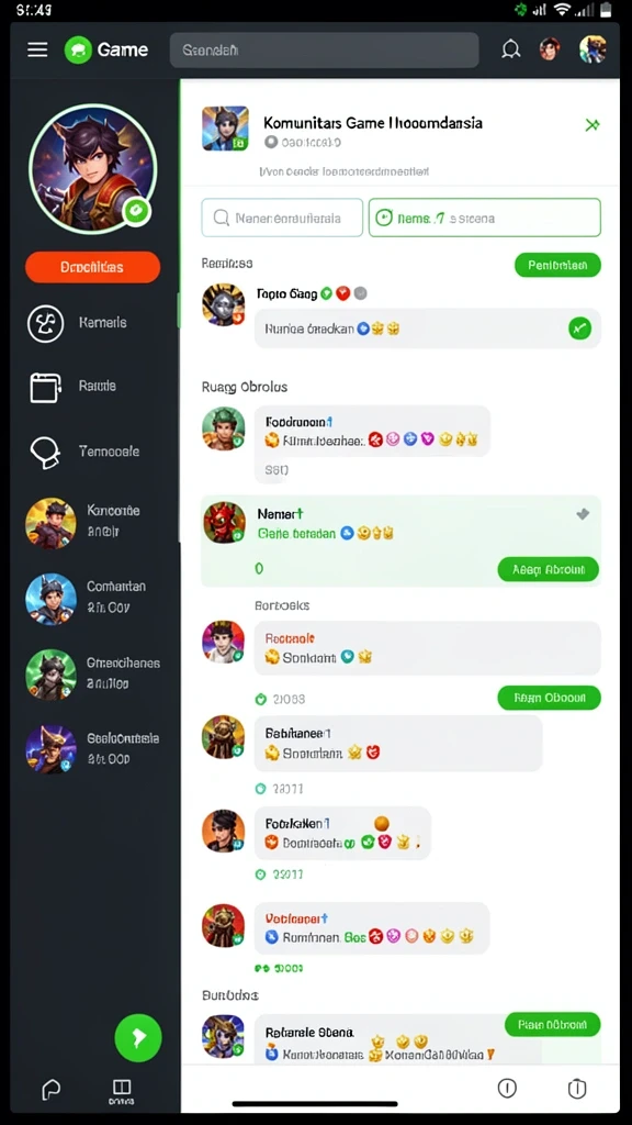 Tampilan antarmuka yang menarik dan intuitif.