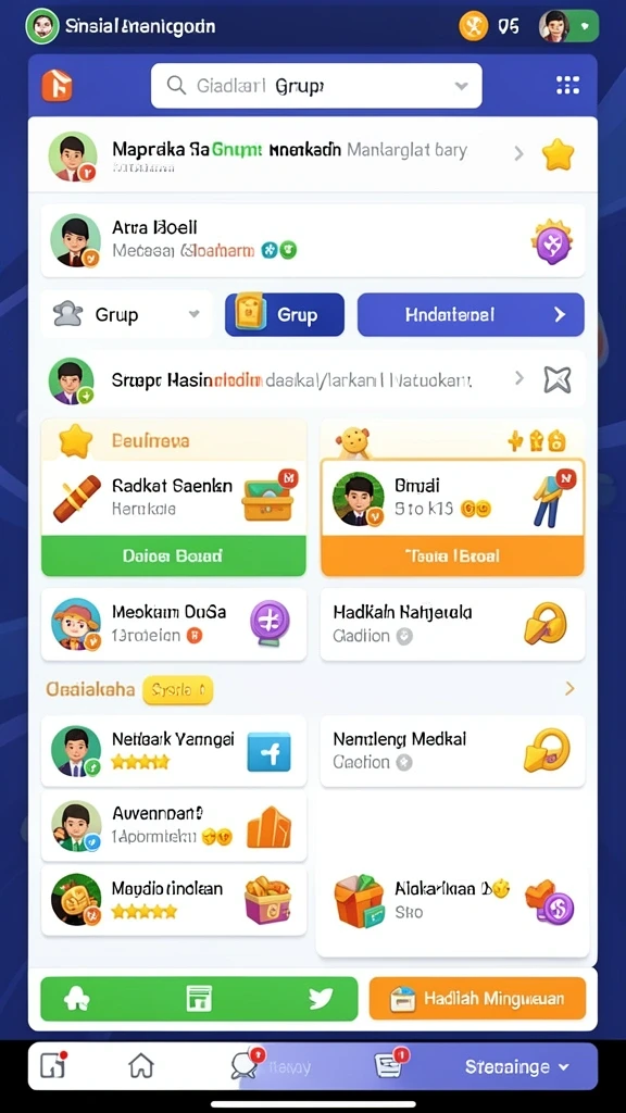 Tampilan grafik permainan yang memukau.