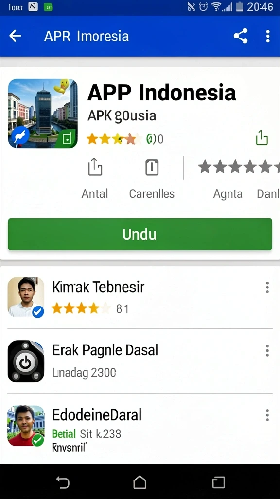 Tampilan antarmuka yang ramah pengguna.