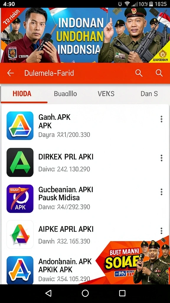 Karakter unik dengan desain menarik.