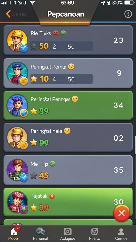 Tampilan antarmuka yang modern dan user-friendly.
