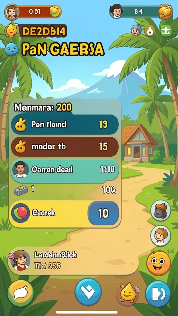 Screenshot momen seru saat menyelesaikan tantangan.