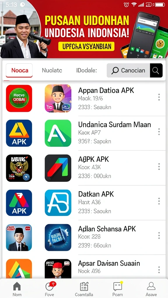 Tampilan antarmuka yang menarik dan mudah digunakan.