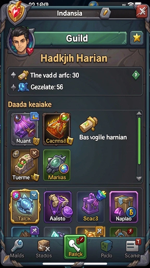 Screenshot menunjukkan karakter utama dalam aksi seru.