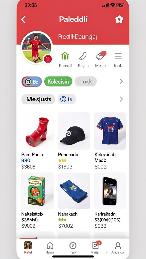 Tampilan antarmuka yang ramah pengguna dan mudah dinavigasi.
