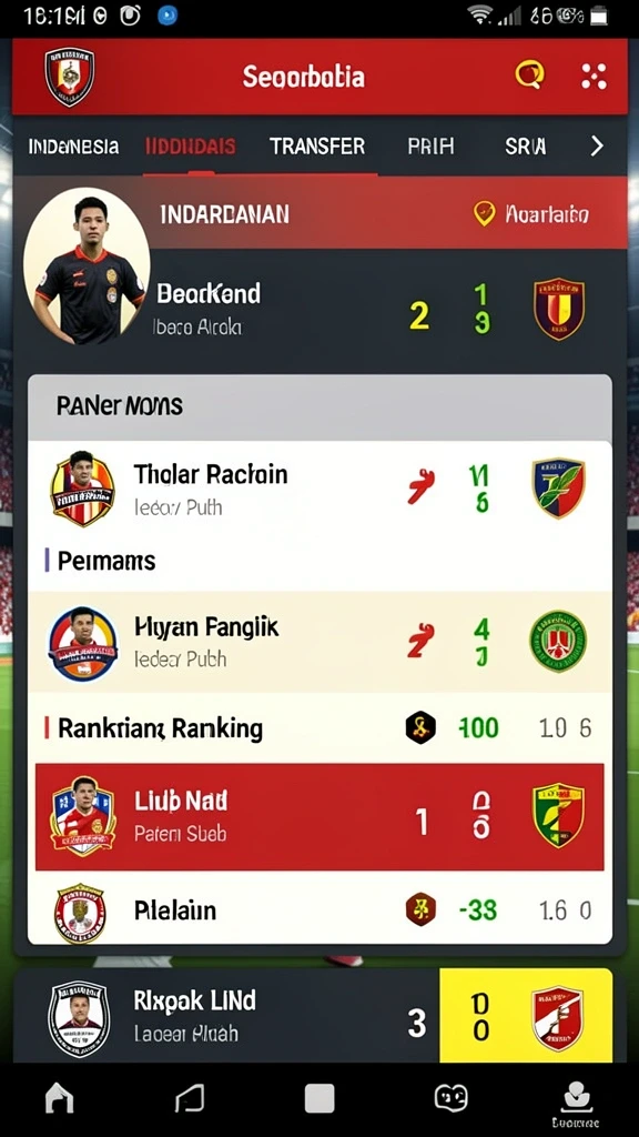 Tampilan antarmuka pengguna yang intuitif dan menarik.