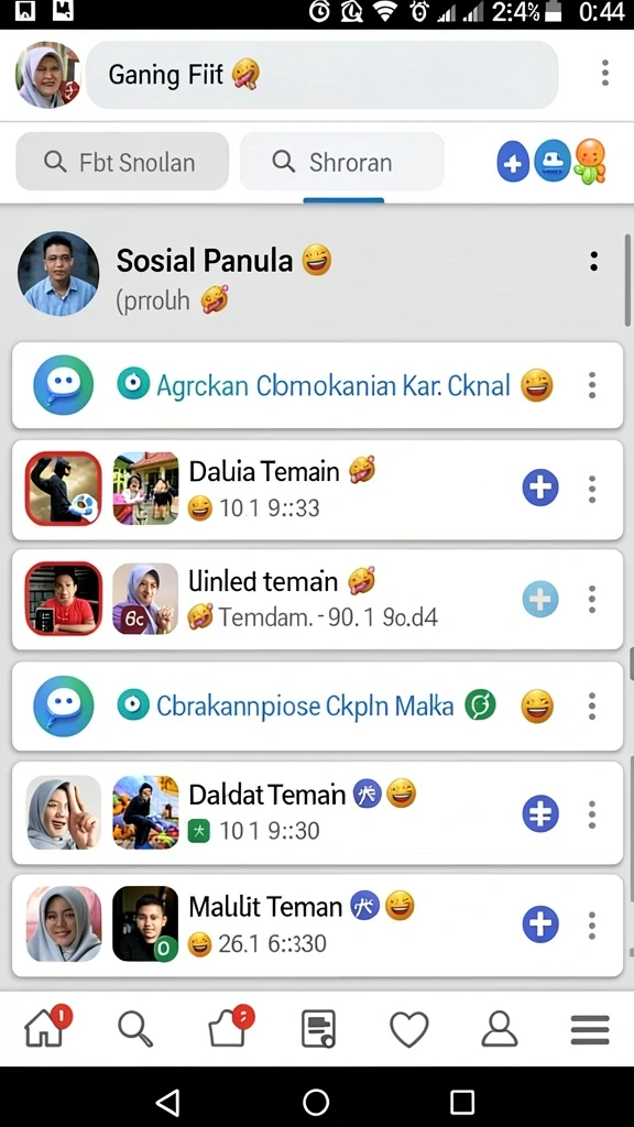 Berbagai pilihan permainan yang menarik dan seru.