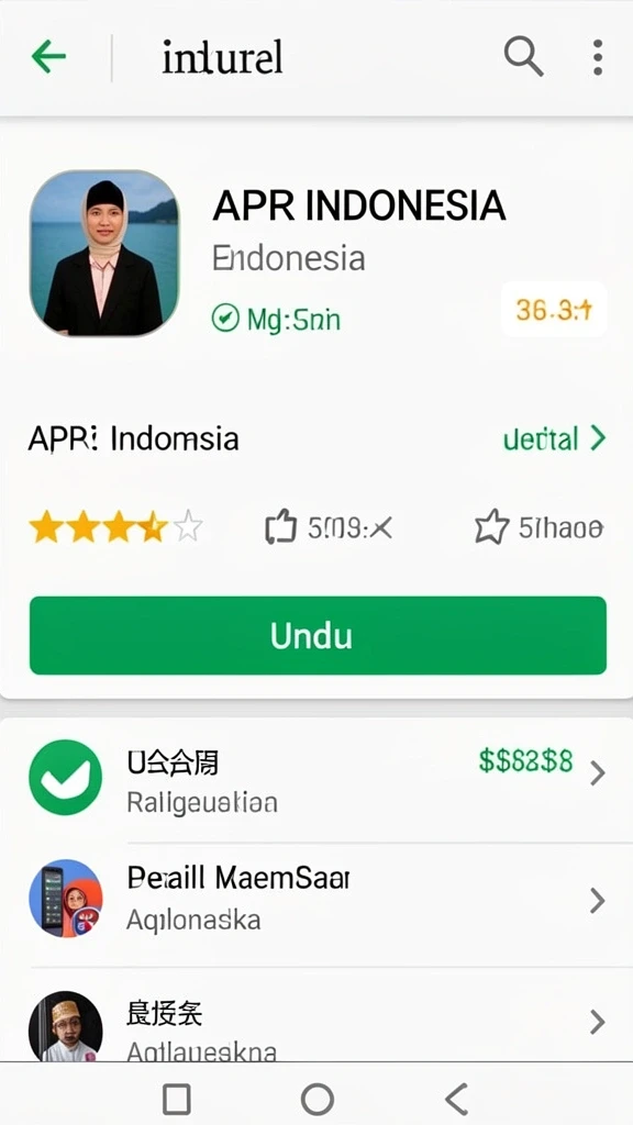 Tampilan antarmuka yang ramah pengguna.