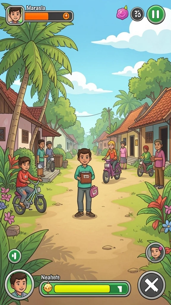 Berbagai tantangan seru menanti Anda.