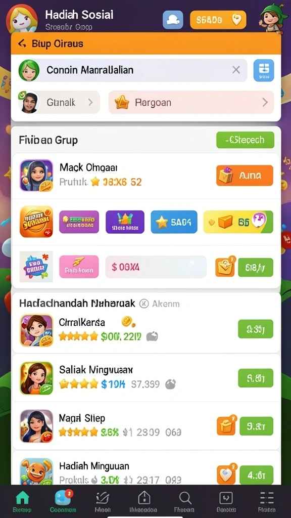 Beragam tema slot yang menghibur dan interaktif.