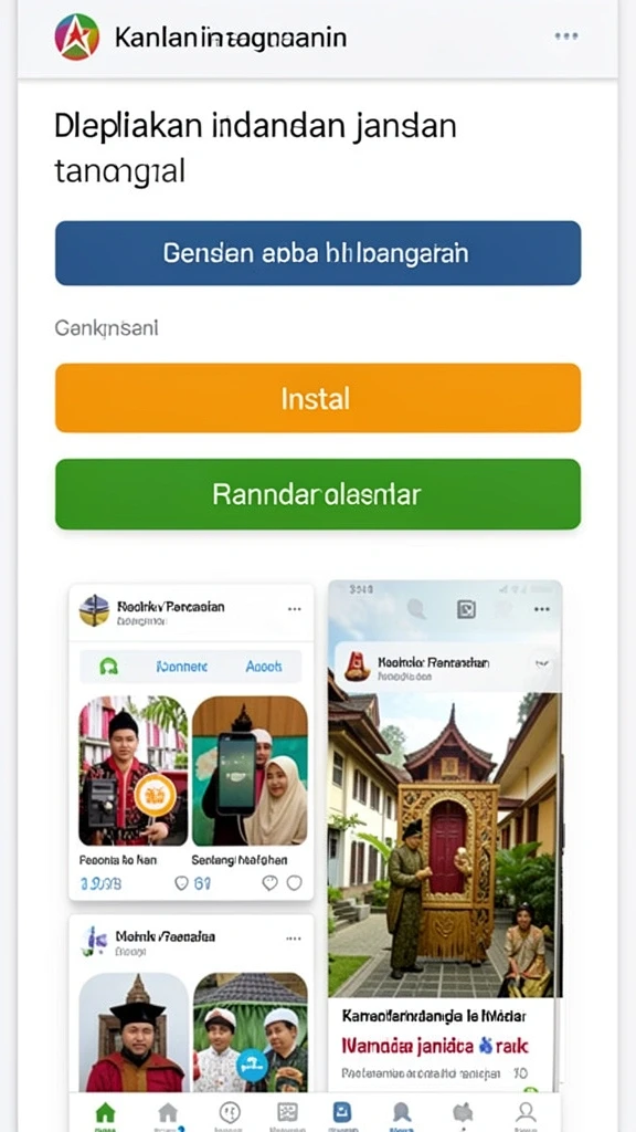 Tampilan antarmuka yang ramah pengguna dan menarik.