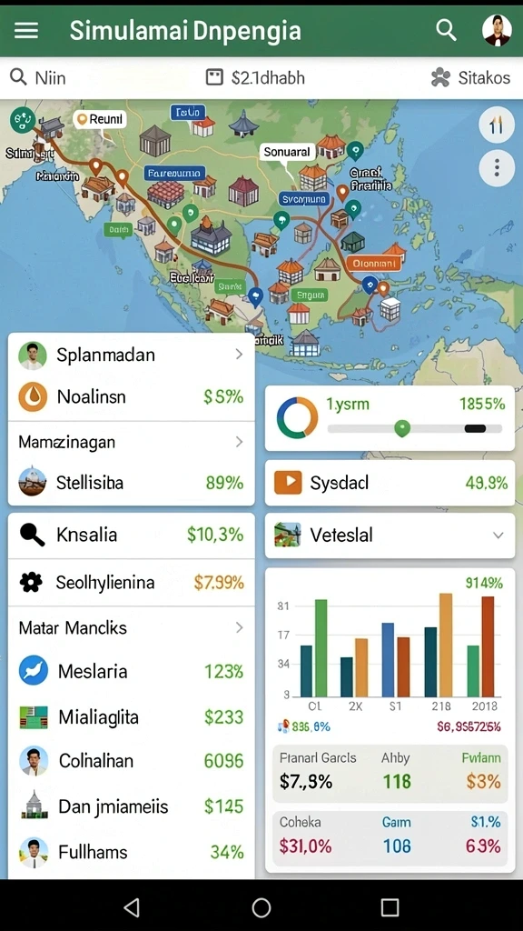 Grafis yang menakjubkan dan efek suara yang memikat.