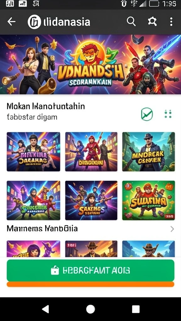 Gambar level permainan yang menantang di NANAS777.