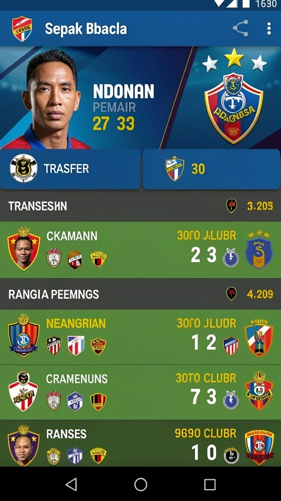 Tampilan antarmuka yang user-friendly dan menarik.