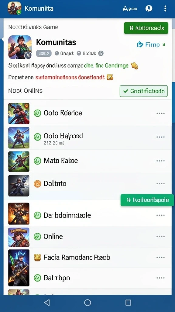 Kustomisasi avatar untuk pengalaman yang personal.