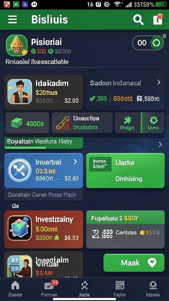 Tampilan antarmuka yang menarik dan user-friendly.