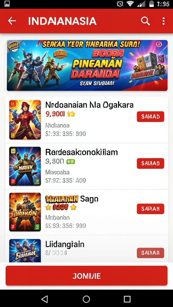 Tangkapan layar menampilkan karakter utama dalam pertempuran epik.