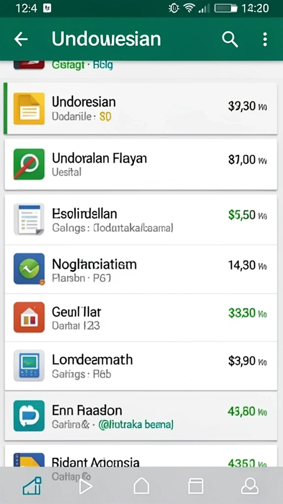 Desain menu yang intuitif dan mudah digunakan.