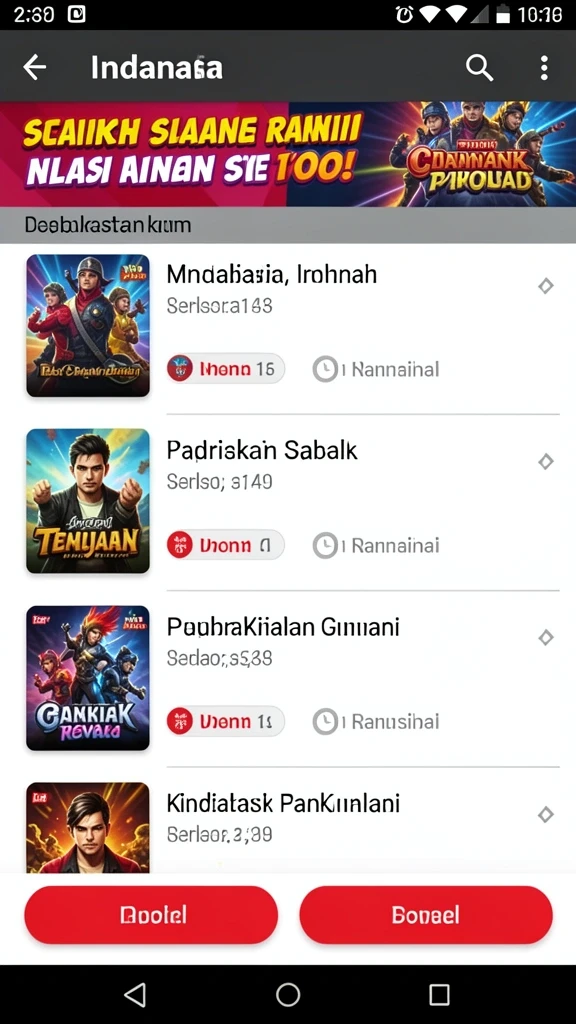 Halaman profil pengguna yang mudah diakses.