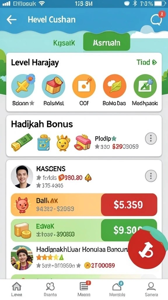 Tampilan antarmuka yang menarik dan mudah digunakan.