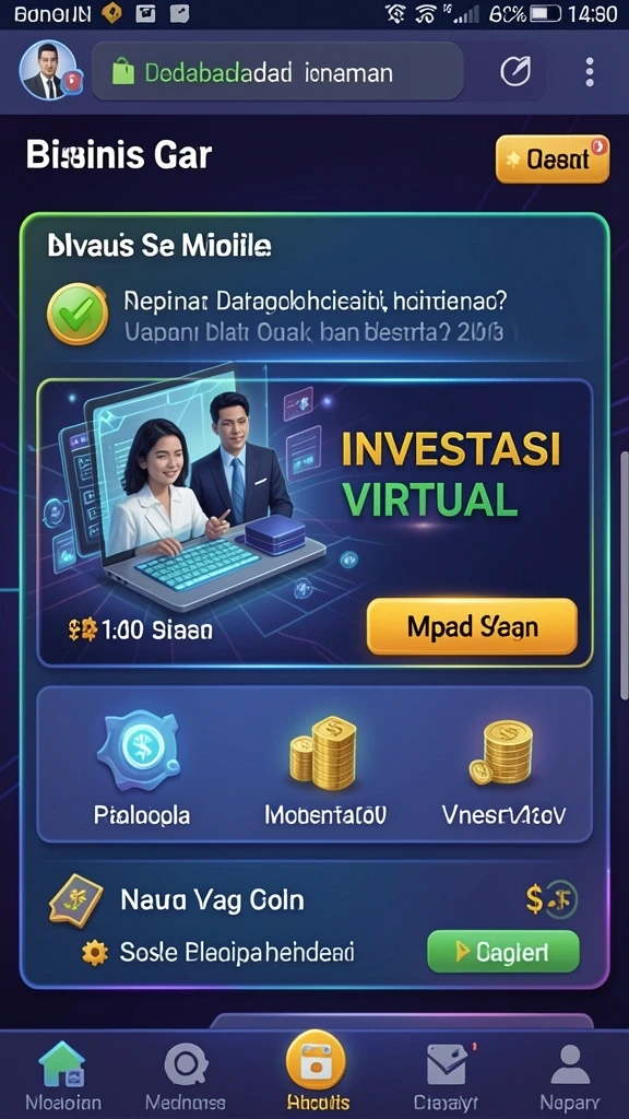Sistem reward yang memotivasi pemain untuk terus bermain.