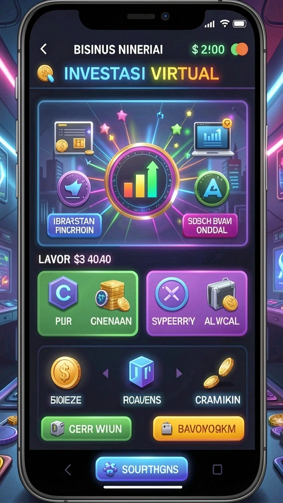 Tampilan menu utama SVIP9 yang menarik.