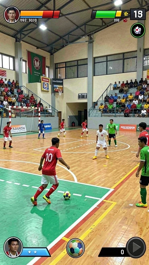 Tampilan antarmuka yang modern dan menarik.