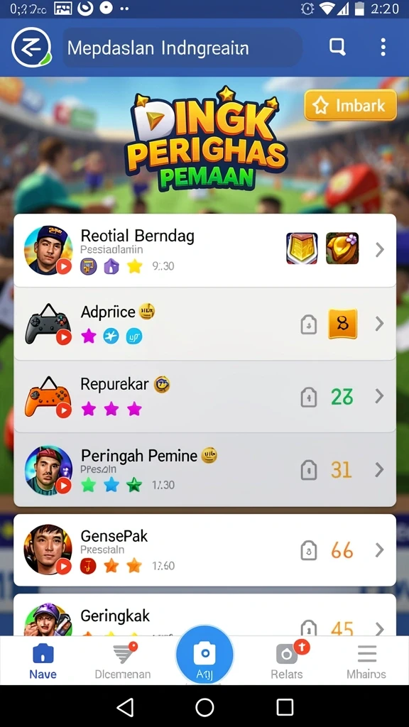 Pengalaman bermain yang sangat interaktif dan menyenangkan.