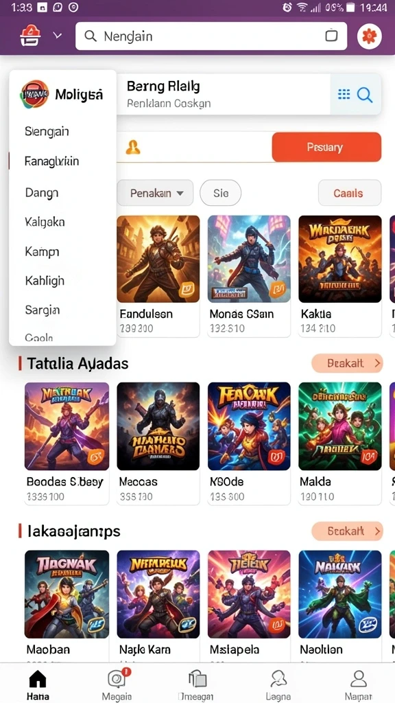 Tangkapan layar mode multiplayer yang mengasyikkan.